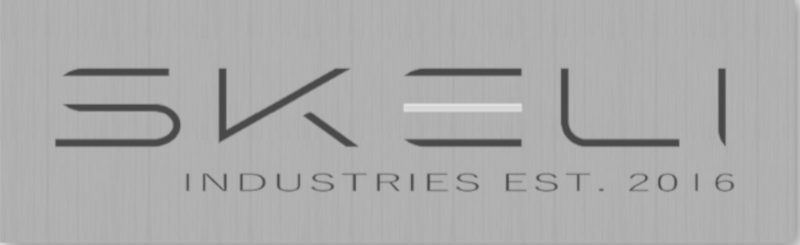 SKELI™ BRUSHED LOGO STICKER