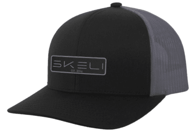 SKELI™ LOGO TRUCKER HAT / BLACK